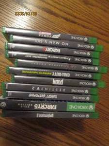 lot 88 image: Set of 11 different title XBOX ONE ...