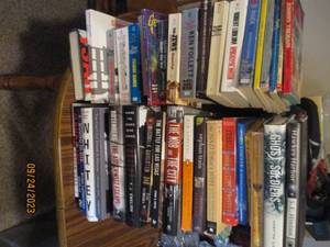 lot 91 image: Large collection of books, novels a...