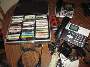 lot 99 image: AT&T 5.8GHz 2-line phone answering ...