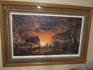 lot 123 image: Morning Sunrise signed and number...