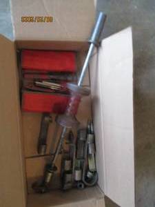 lot 159 image: Heavy duty dent puller along with a...