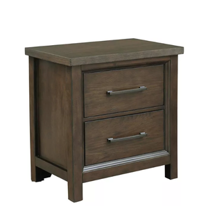 lot 36 image: Macys DREW & JONATHAN HOME Denman Hardwood Nightstand