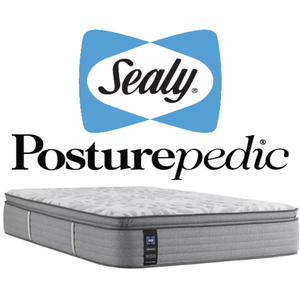 lot 10 image: Sealy Posturepedic Silver Pine Series 14 Soft Euro Top Twin Mattress