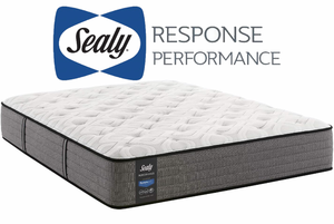 lot 4 image: Sealy Response Performance Series 11 Firm Tight Top Queen Mattress
