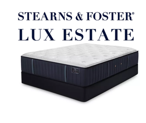 lot 8 image: Stearns & Foster Estate Series  Rockwell 14.5 Luxury Firm King Mattress