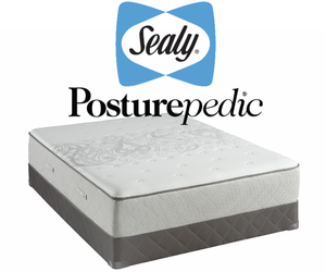 lot 2 image: Sealy Posturepedic Gel Series Luxury Cushion Firm Queen Mattress