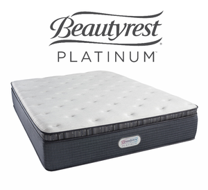 lot 10 image: Beautyrest Platinum 15 Luxury Firm Pillow Top King Mattress