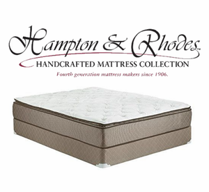 lot 14 image: Hampton & Rhodes HR440 12 Full Pillow Top Mattress