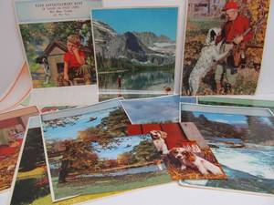 lot 13 image: Large Group of Original 1950s Advertising etc Prints