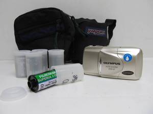 lot 33 image: Mint Condition Unused OLYMPUS Stylus Epic Zoom 80 Film Camera