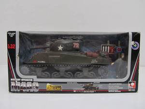 lot 50 image: New in Box Diecast Battery Operated U.S. M4A3 Tank