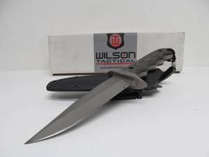 lot 60 image: WILSON TACTICAL Model 1 Fixed Blade Knife