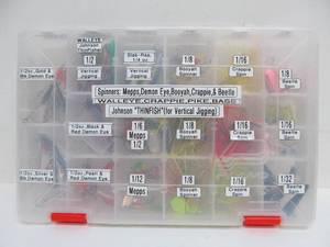 lot 70 image: Fantastic Flat Tackle Box FULL of Brand New Fishing Lures