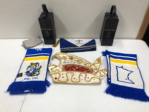 lot 147 image: Group of Royal Order of Jesters Fraternal Items