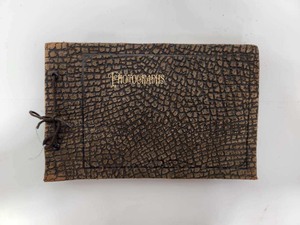 lot 203 image: Antique Scrapbook FULL of Old Photos