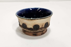 lot 221 image: Signed Vintage Mid Century Scandinavian Art Pottery Small Bowl