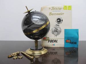 lot 110 image: Mid Century 1960s TELSTAR Precision-Made Atomic Style Barometer