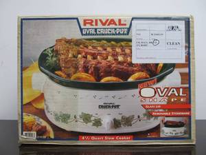lot 111 image: New in Box RIVAL Crock Pot