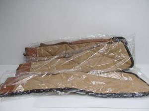 lot 115 image: Lot of 3 Brand New RANDALL Leather & Canvas Rifle Cases