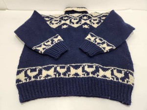 lot 253 image: Vintage Scandinavian HUSFLIDEN Wool Sweater