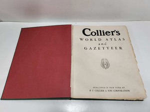 lot 286 image: Vintage WW2 era 1940s Colliers World Atlas