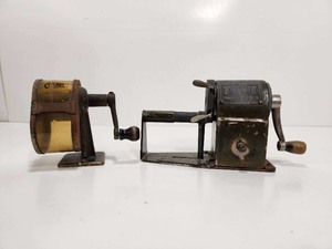 lot 296 image: 2 Old Vintage Pencil Sharpeners