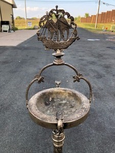 lot 345 image: Large & Impressive Ornate Vintage Smoking Stand
