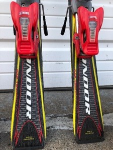 lot 349 image: Alpina Condor Child Size Snow Skis & Boots