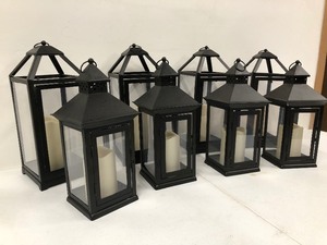 lot 360 image: Large Lot of Metal Decor Lanterns