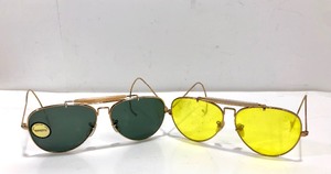 lot 365 image: 2 Pair of BUSHNELL Aviator Style Vintage Shooting Glasses