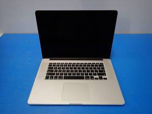 lot 37 image: Apple&nbspMacBookPro11,2 A1398 ME293LLA &nbspINTEL(R) CORE(TM) I7-4750HQ CPU  2.00GHZ  16GB DDR3 RAM  NO HD  15.4 screen with 2880 x 1800 resolution  has line partway through the screen  No IOS  No charger