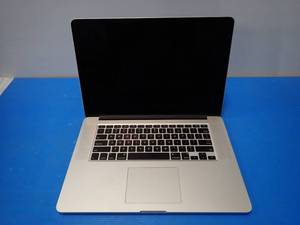 lot 38 image: Apple&nbspMacBookPro11,4 A1398 MJLQ2LLA &nbspINTEL(R) CORE(TM) I7-4770HQ CPU  2.20GHZ  16GB DDR3 RAM  251GB SSD  15.4 screen with 2880 x 1800 HD resolution  Includes IOS  No charger