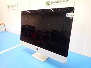 lot 60 image: Apple&nbspiMac14,2 A1419 ME088LLA &nbspINTEL(R) CORE(TM) I5-4570 CPU  3.20GHZ  8GB DDR3 SDRAM  1TB HD  Includes IOS and power cable  chips and cracks in screen 