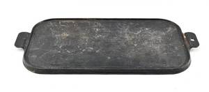 lot 424 image: Rectangular Cast Iron Griddle