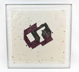 lot 124 image: Celebration Lithograph Signed Crowell 1981
