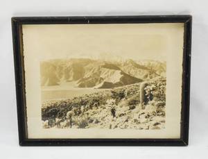 lot 330 image: Palm Springs Calif. Photograph Signed Willard 1939