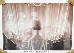 lot 54 image: In Search of the Truth Alien Poster