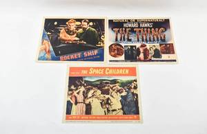 lot 433 image: 3 Supernatural and Space Movie Posters