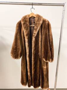 lot 360 image: Chocolate Brown Gunther Jaeckel Full Length Fur Coat