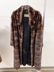 lot 364 image: Dark Brown J. Leventhal & Bros. Full Length Fur Coat