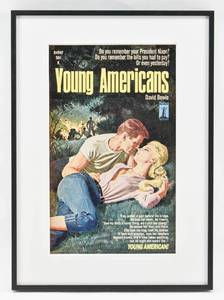 lot 278 image: David Bowie Young Americans Pulp Romance Poster