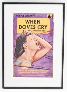 lot 280 image: Prince When Doves Cry Pulp Psychological Poster