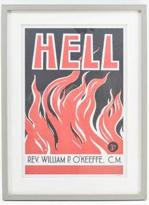 lot 283 image: Hell, Rev. William P. OKeeffe C.M. Screen Print on Paper 59500