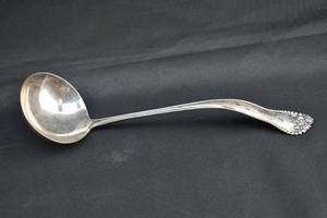 lot 169 image: Sterling Silver Curved Ladle