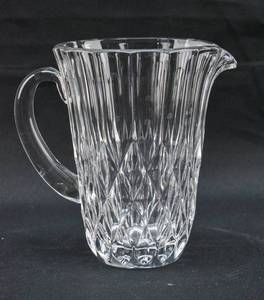 lot 217 image: Val St. Lambert Clear Crystal Imperial 20 oz. Pitcher