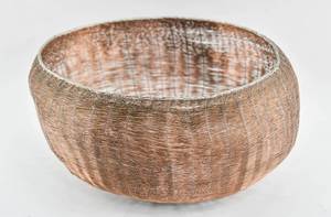 lot 7 image: Michael Aram Copper Wire Woven Bowl