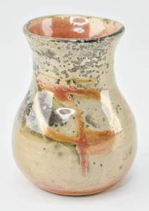 lot 232 image: Studio Pottery Small Abstract Vase