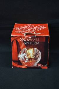 lot 114 image: Kosta Boda Snowball Tea-Light Lantern