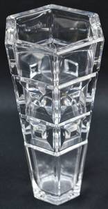 lot 127 image: Rosenthal Crystal Domus Hexagonal Vase