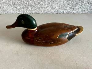 Tom Tabor Mallard Green Head Decoy